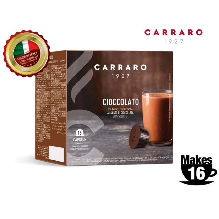 Dolce Gusto® Compatible Espresso Capsules - Cioccolata (16 count) –  unaltrocaffe