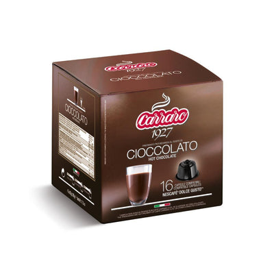 Carraro Caffè Cioccolato chocolate Dolce Gusto® compatible capsules